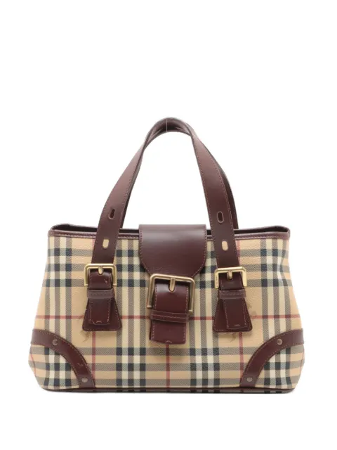 Burberry Pre-Owned Nova Check shoulder bag