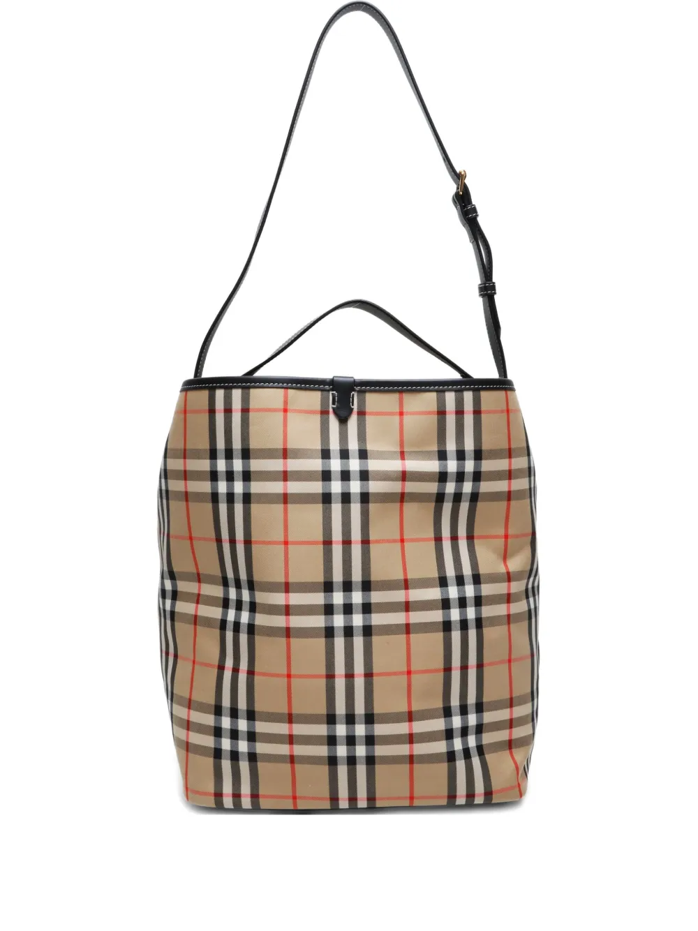 Burberry Pre-Owned Ashby leather bucket bag - ブラウン Burberry Pre-Owned Ashby leather bucket bag - ブラウン
