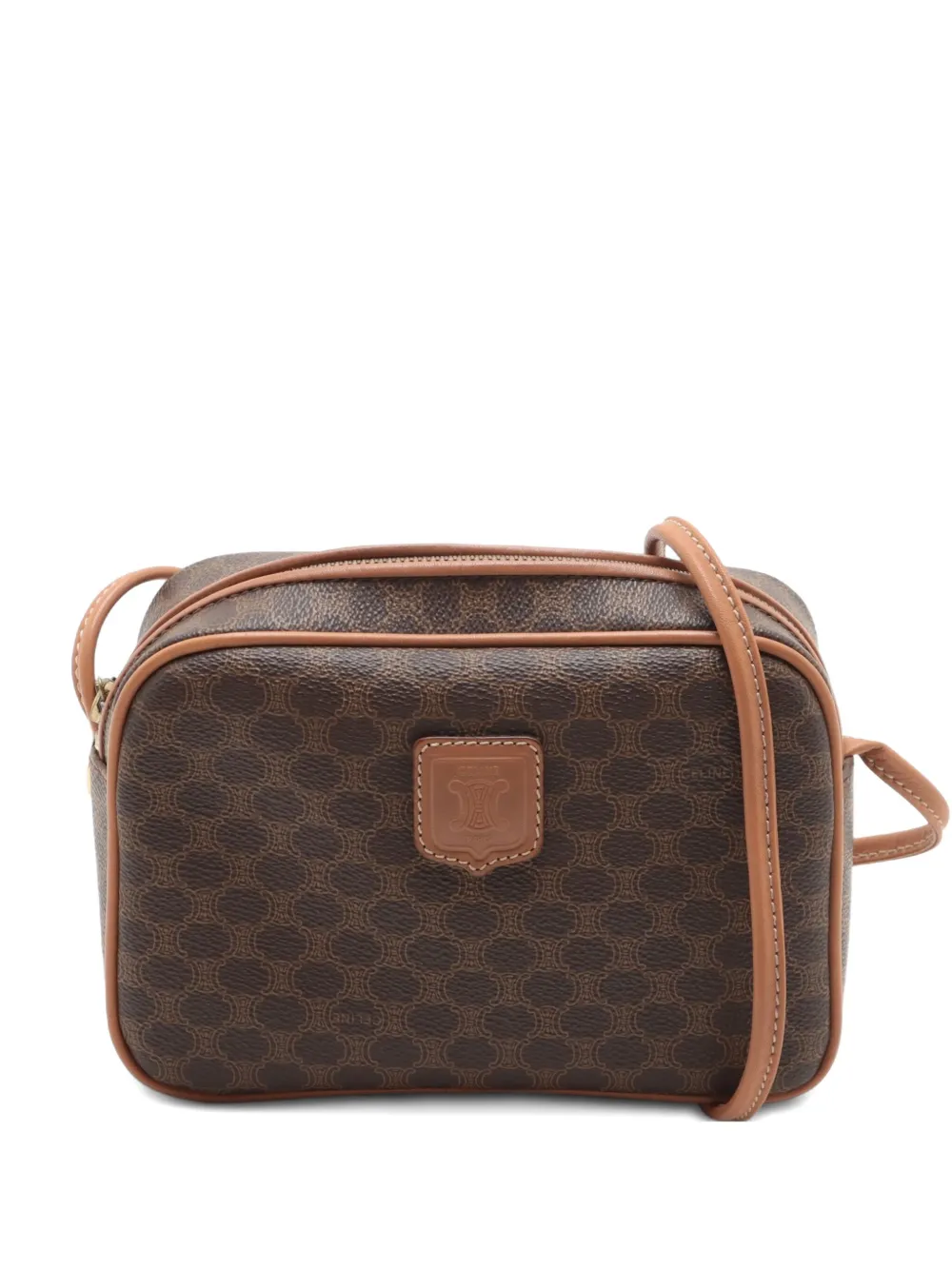 Celine Pre-Owned Macadam shoulder bag | Brown | Image 1