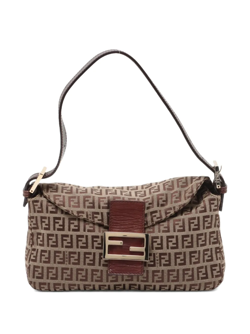 Fendi Pre-Owned Mamma canvas shoulder bag | Brown | Image 1