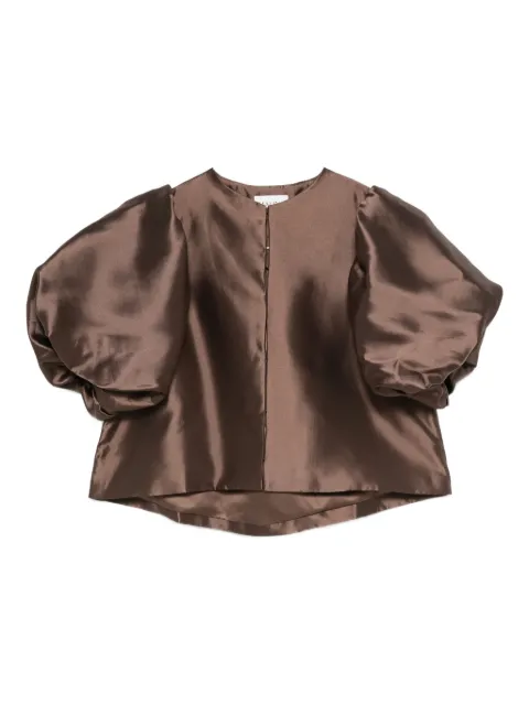 MALINA puff-sleeve top