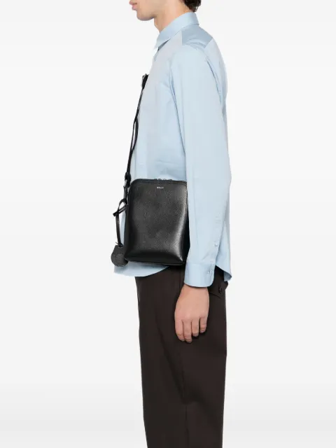 Bally logo-print messenger bag