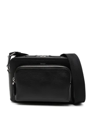 Bally ストライプ レザーバッグ | ブラック | FARFETCH JP