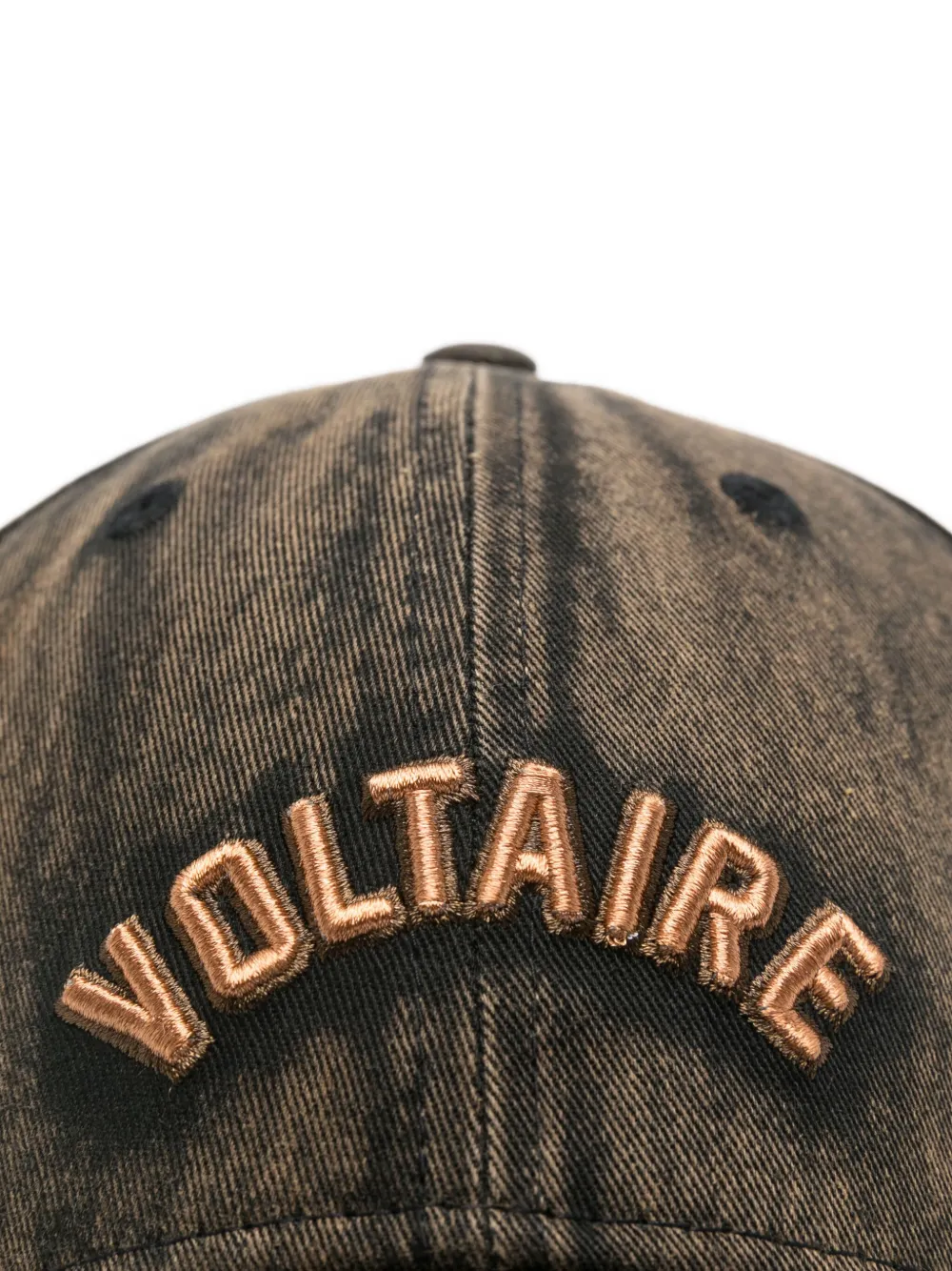 Zadig&Voltaire Honkbalpet met geborduurd logo Bruin