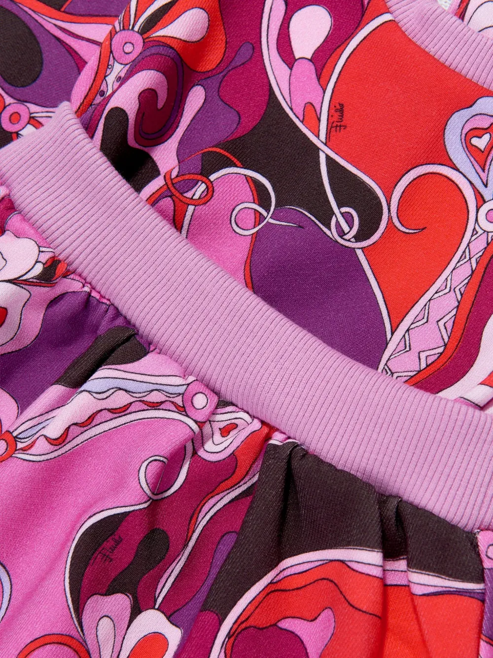 PUCCI Junior Jurk met patroon Roze