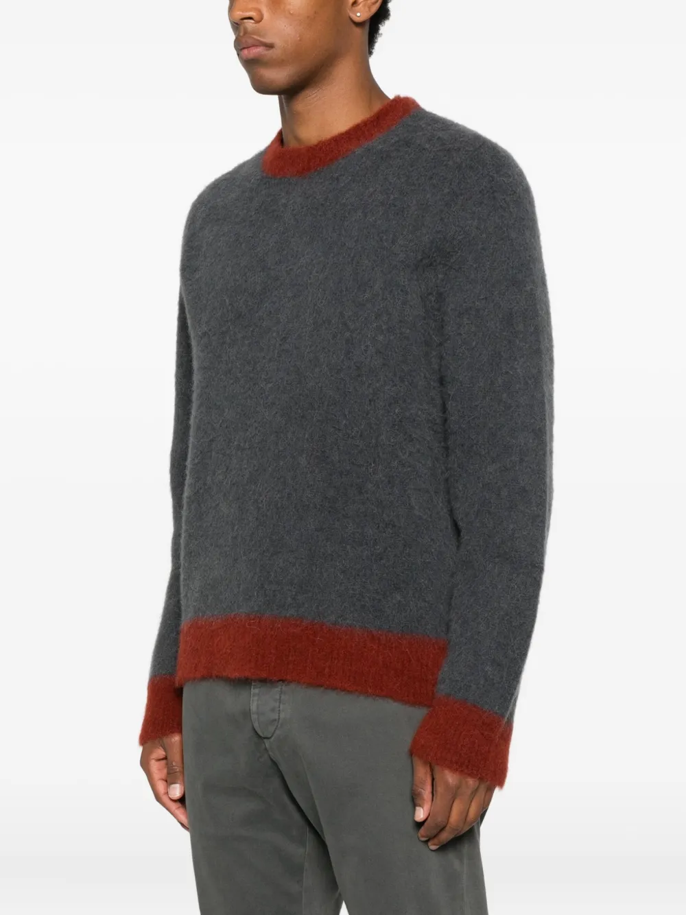 Altea Crew-neck Sweater In Gray