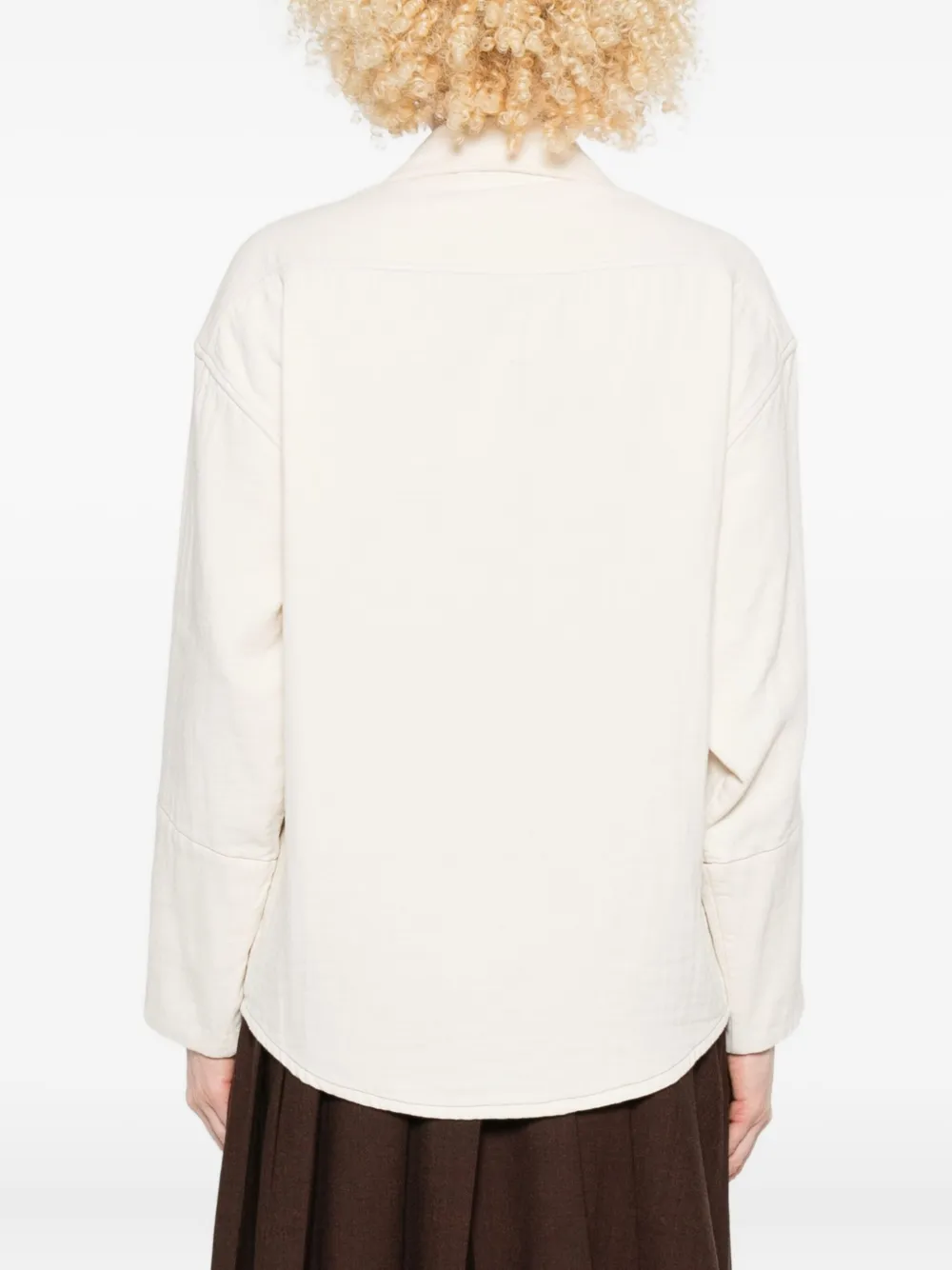 SUSANNA BLU Narciso blouse met geborduurde bloemen Wit