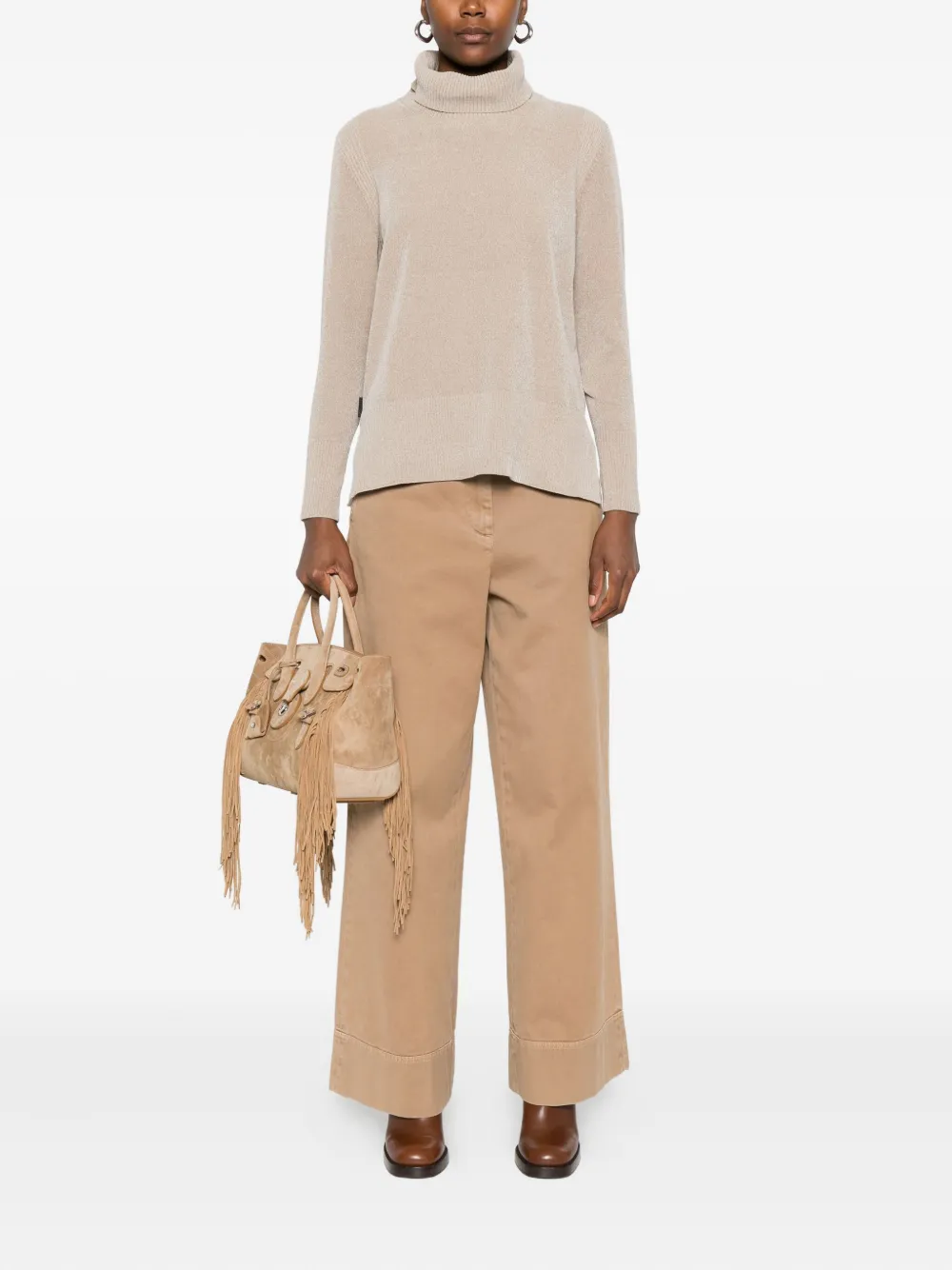 RRD turtleneck side-split sweater | Knitted Sweaters | Image 2