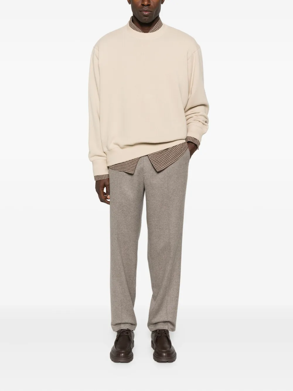 Cellar Door elastic-waist trousers - Beige