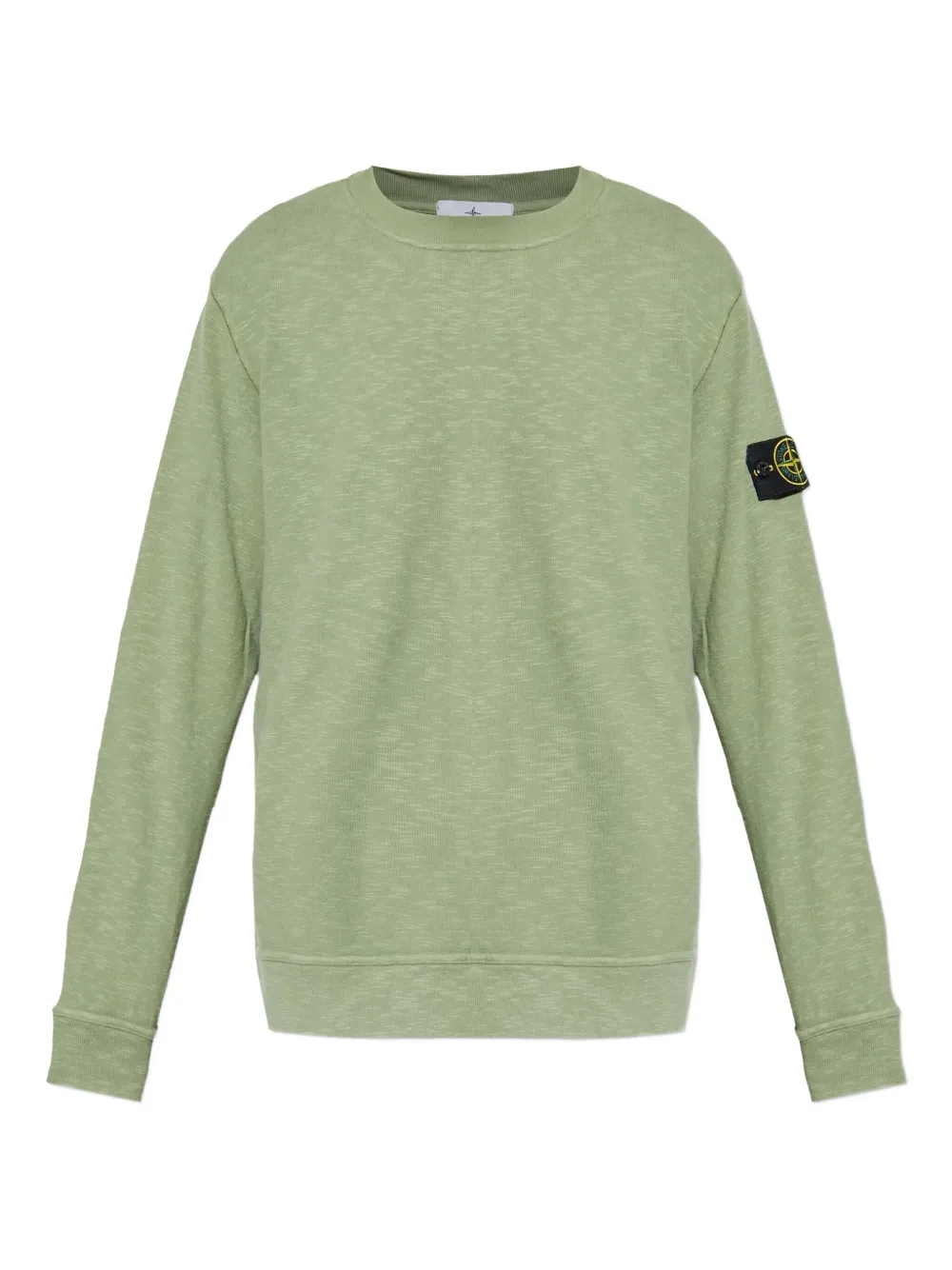 Stone Island ロゴ スウェットシャツ - グリーン Stone Island ロゴ スウェットシャツ - グリーン