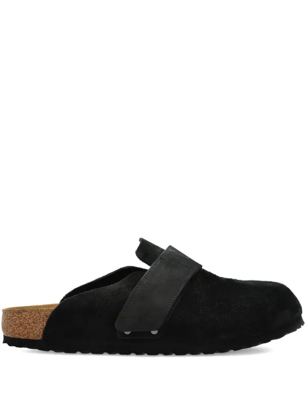 Birkenstock Loma Suede Mules Black FARFETCH