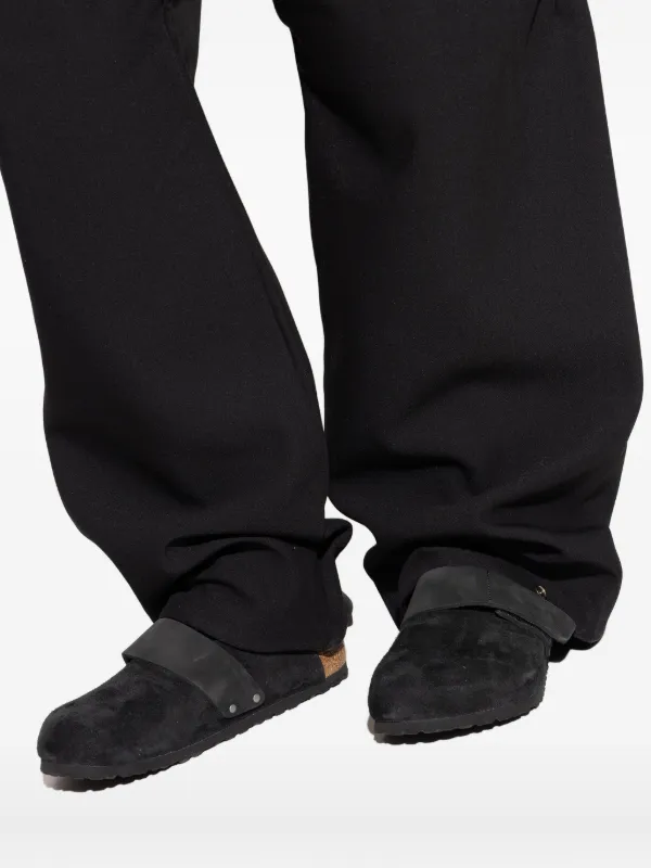 Birkenstock Loma Suede Mules | Black | FARFETCH display picture 1