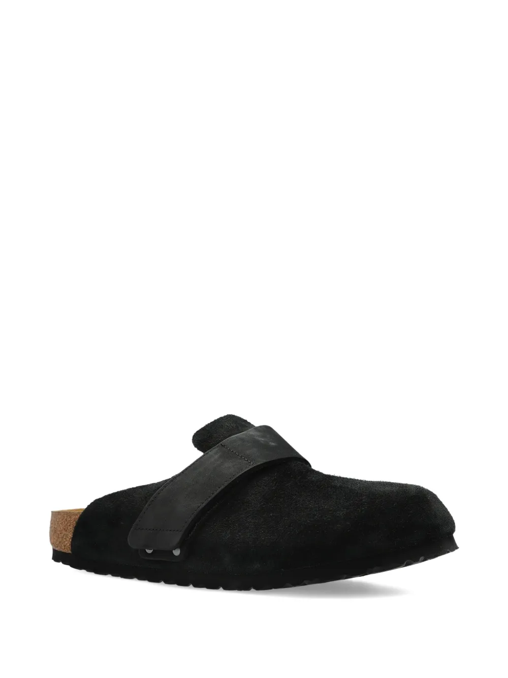 Birkenstock Loma suede mules - Zwart