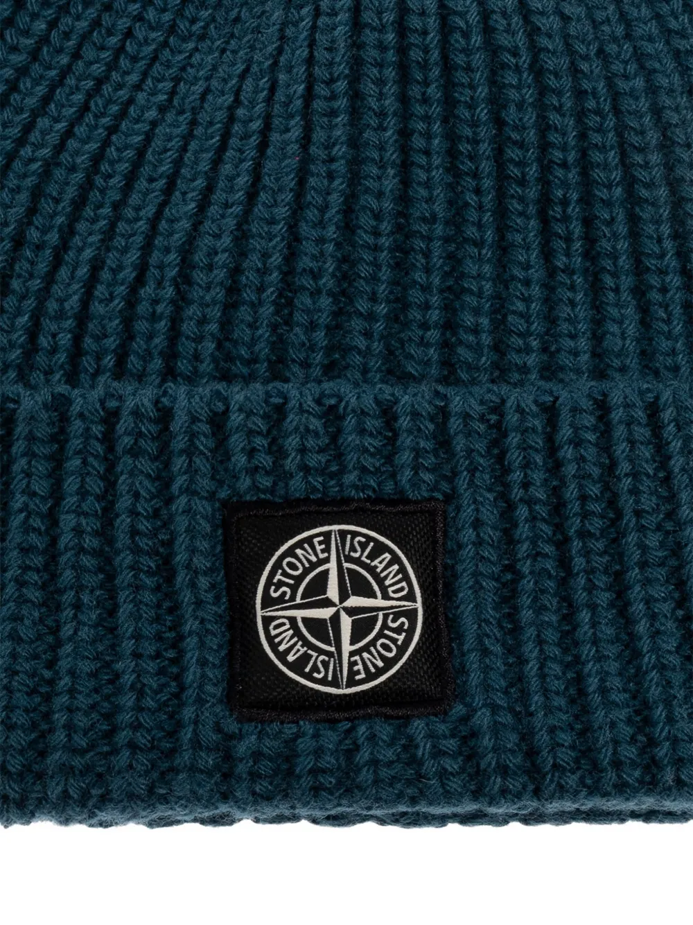 Stone Island Geribbelde muts Blauw