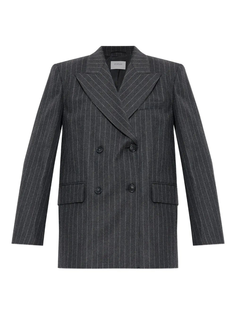 Sportmax Belford pinstripe blazer | Grey | Image 1