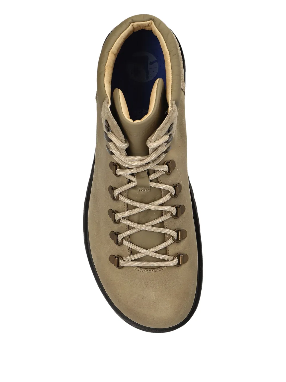 Birkenstock Lace-up Padded Collar Boots In Neutral