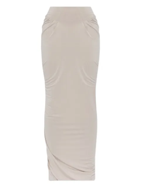 ENTIRE STUDIOS draped jersey skirt