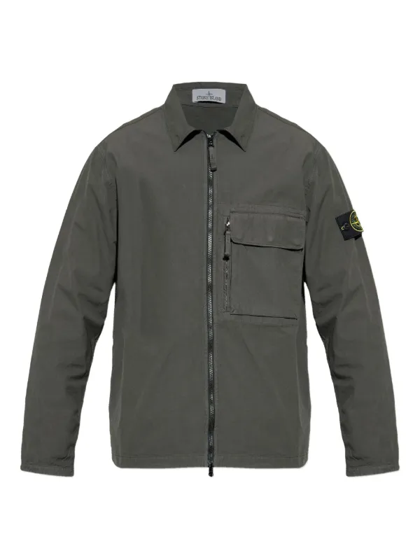 Mens Overshirt Stone Island Dyed Wash Overshirt Stone Island
