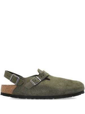 Birkenstock Mule Boston De Camurça | Neutro | FARFETCH BR