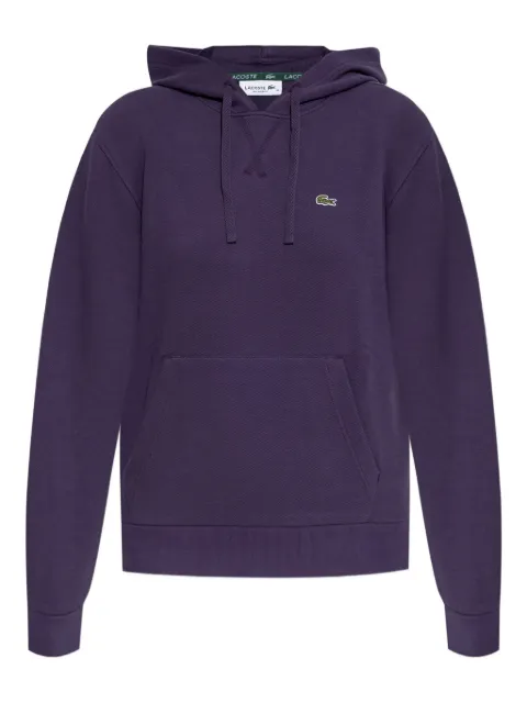 Lacoste hoodie à écusson à logo