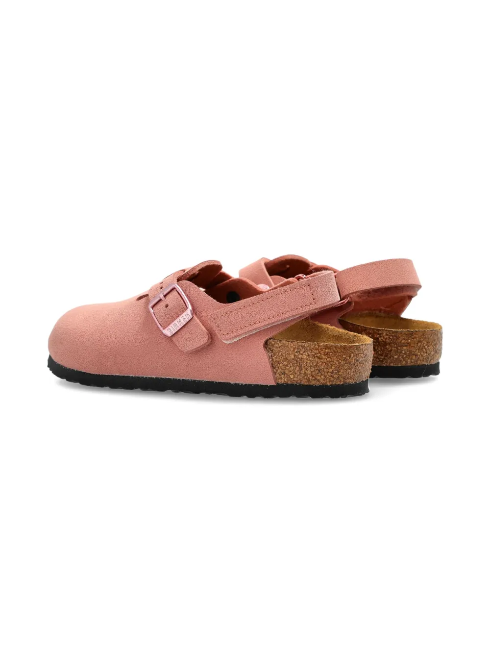 Birkenstock Kids buckle-detail closed-toe sandals Pink