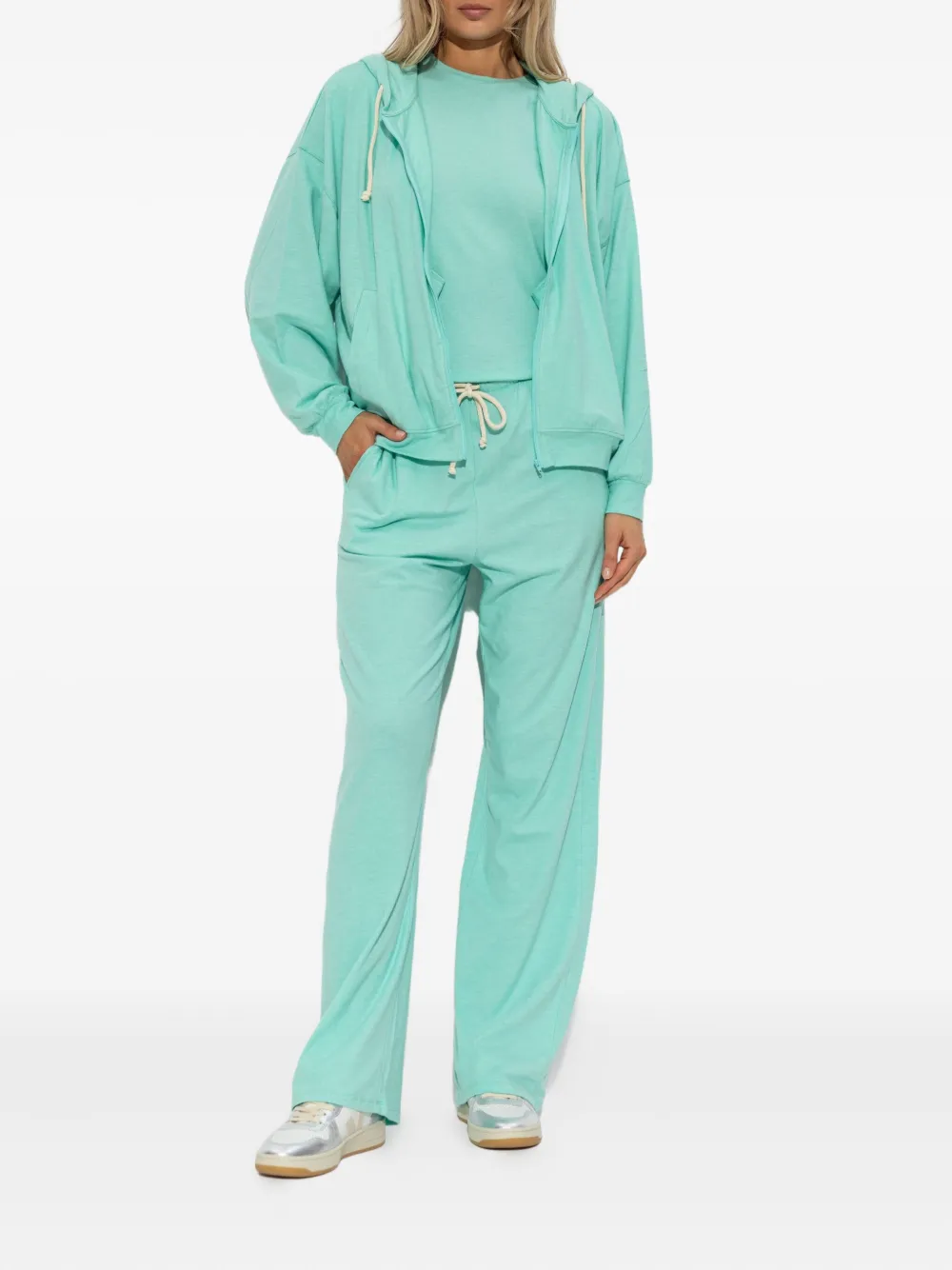 American Vintage Ypawood zip-up hoodie - Groen