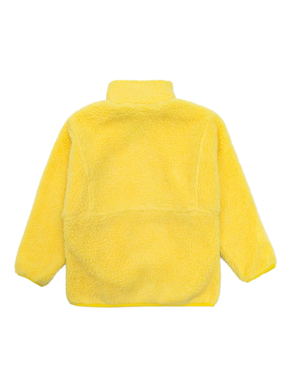 American Vintage Kids Fleece jack met rits Geel