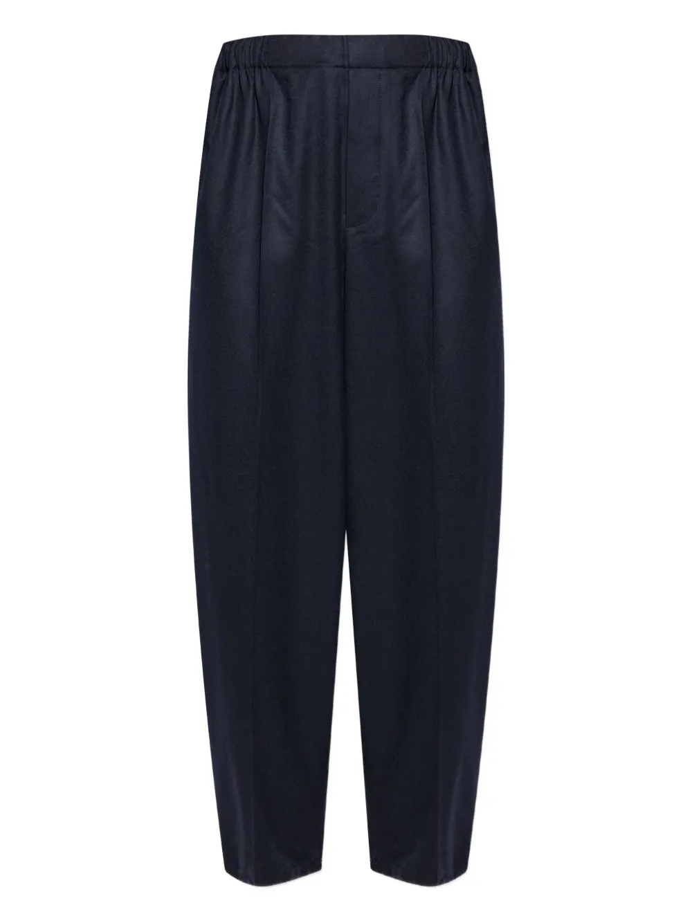 Jacquemus pleated elasticated-waist trousers | Blue | Image 1