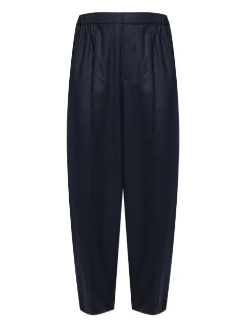 Jacquemus pleated elasticated-waist trousers