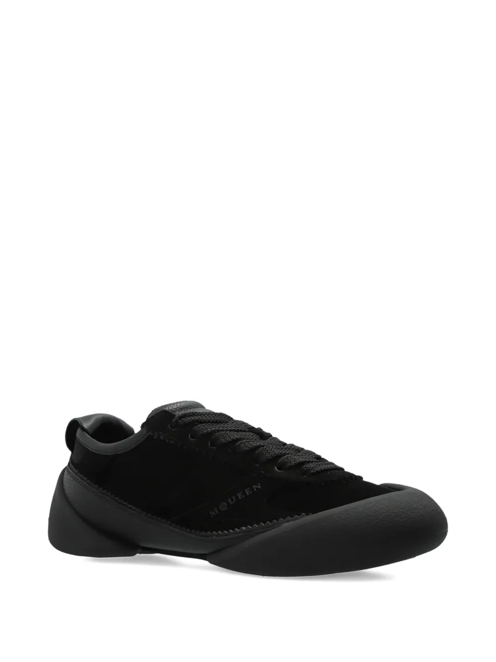 Alexander McQueen Flexion lace-up suede sneakers Black
