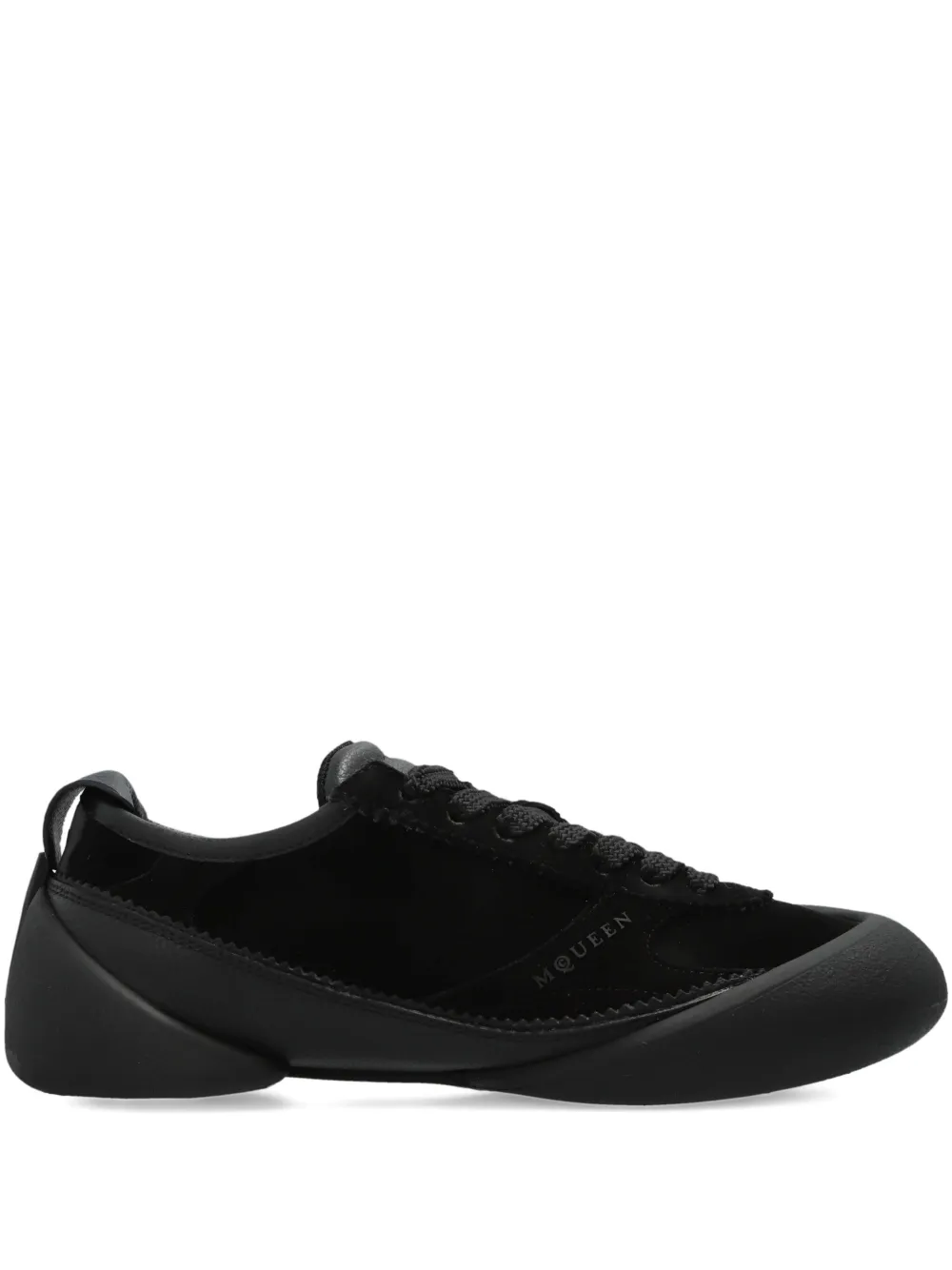 Alexander McQueen Flexion lace-up suede sneakers Black