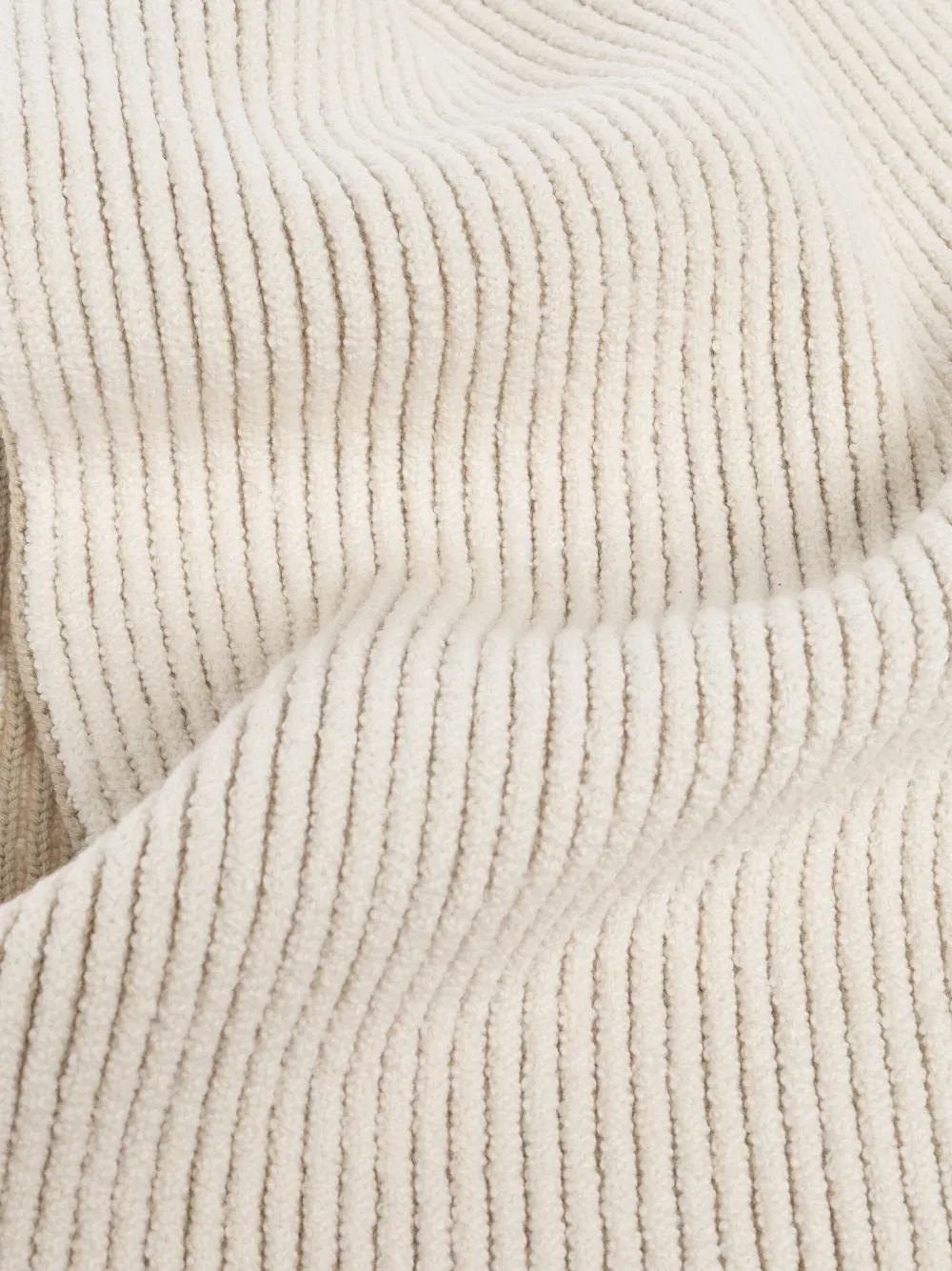 Stone Island logo-patch scarf - Beige