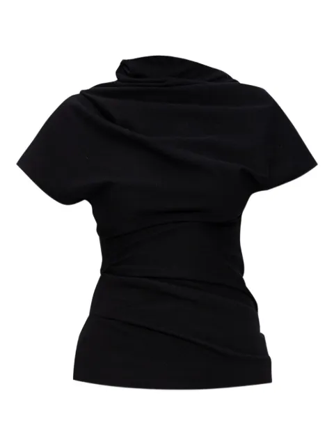 ENTIRE STUDIOS draped wool top