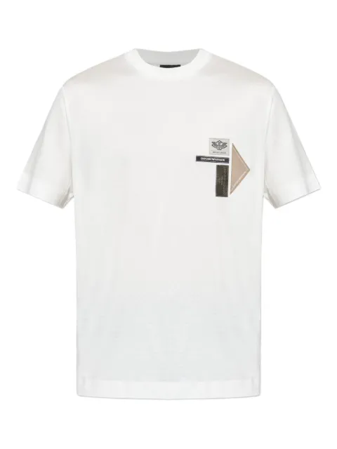 Emporio Armani logo-patch T-shirt