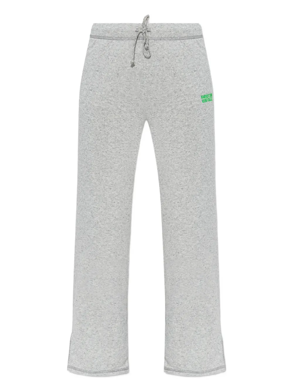 American Vintage drawstring side-split trousers | Grey | Image 1