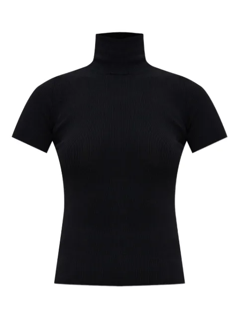 Max Mara ribbed turtleneck top