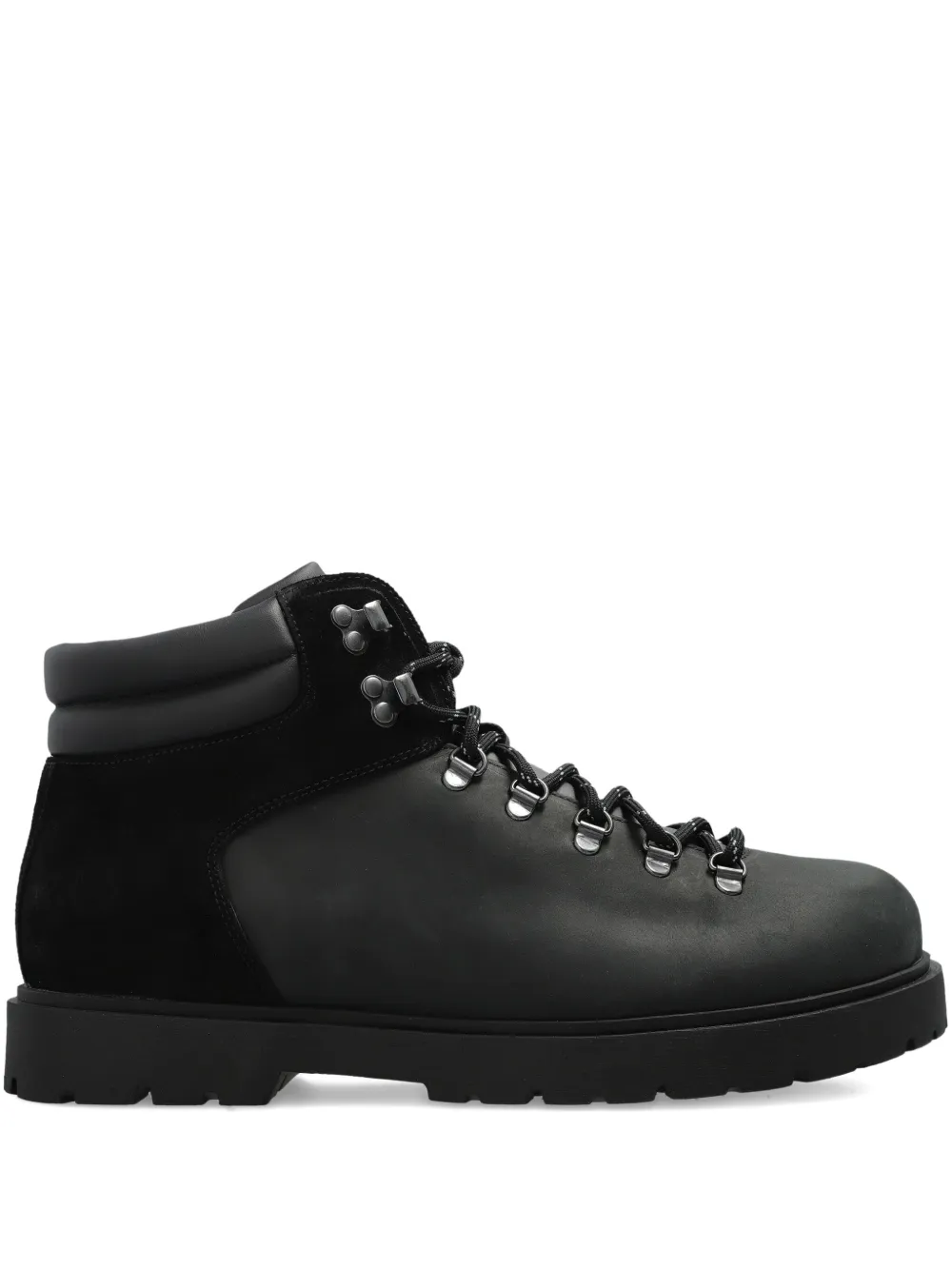 Birkenstock Jackson lace-up hiking boots Zwart