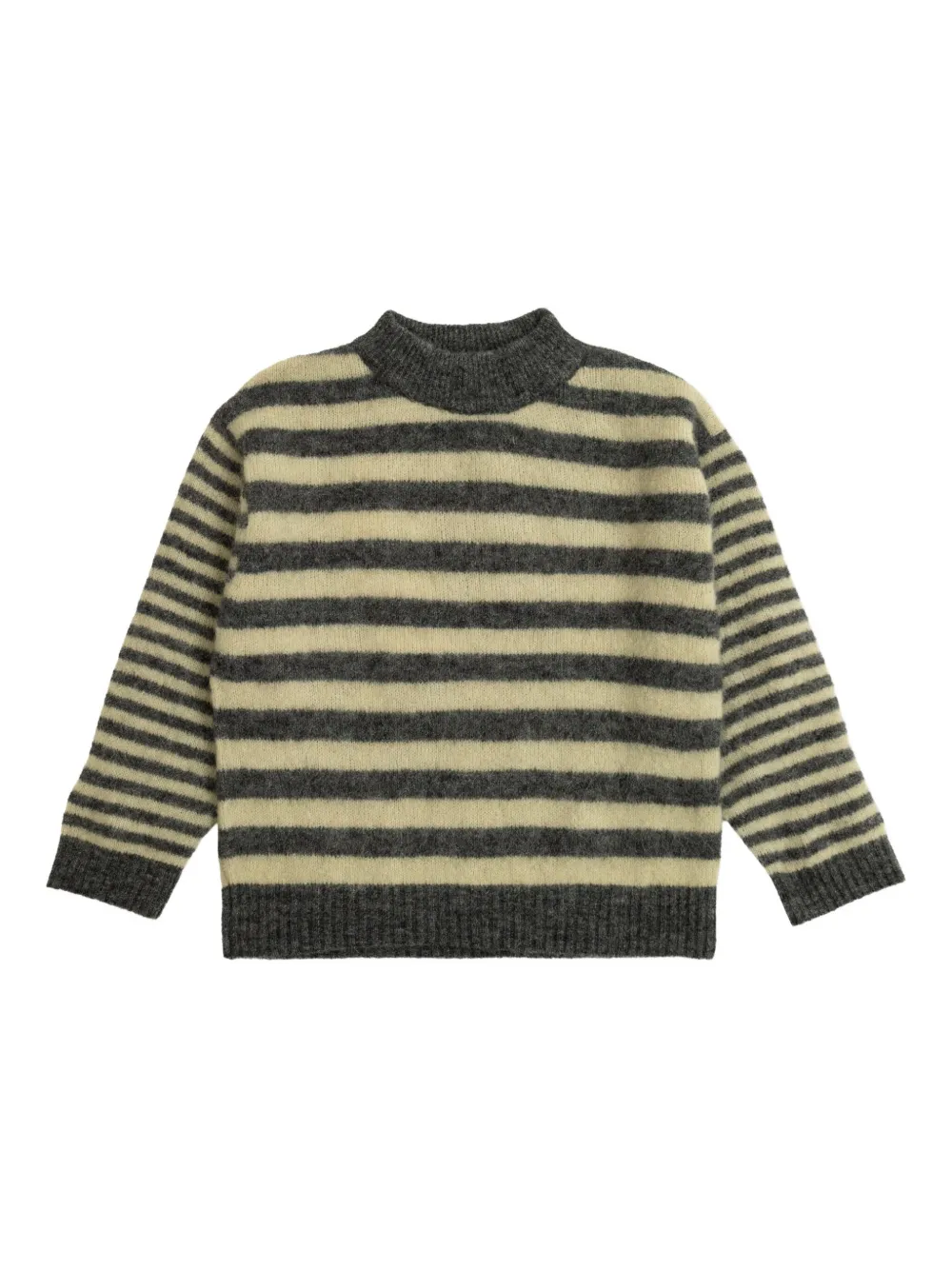 American Vintage Kids pull à rayures | gris | Image 1