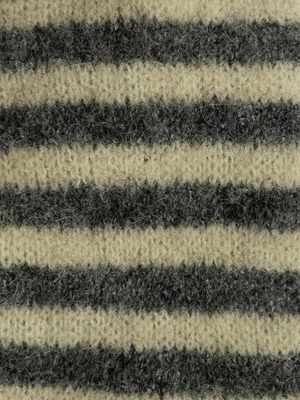 American Vintage Kids Gestreepte trui Grijs