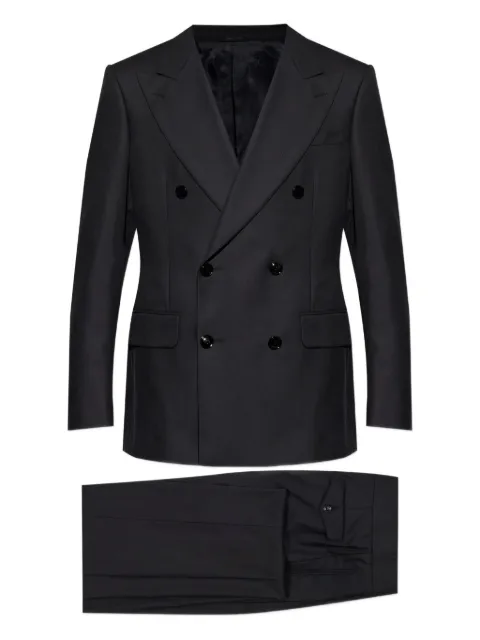 Giorgio Armani double-breasted wool suit