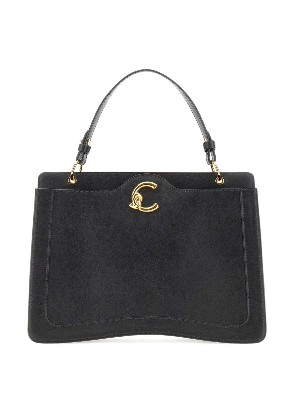 Coccinelle C-logo top tote bag - ブラック Coccinelle C-logo top tote bag - ブラック
