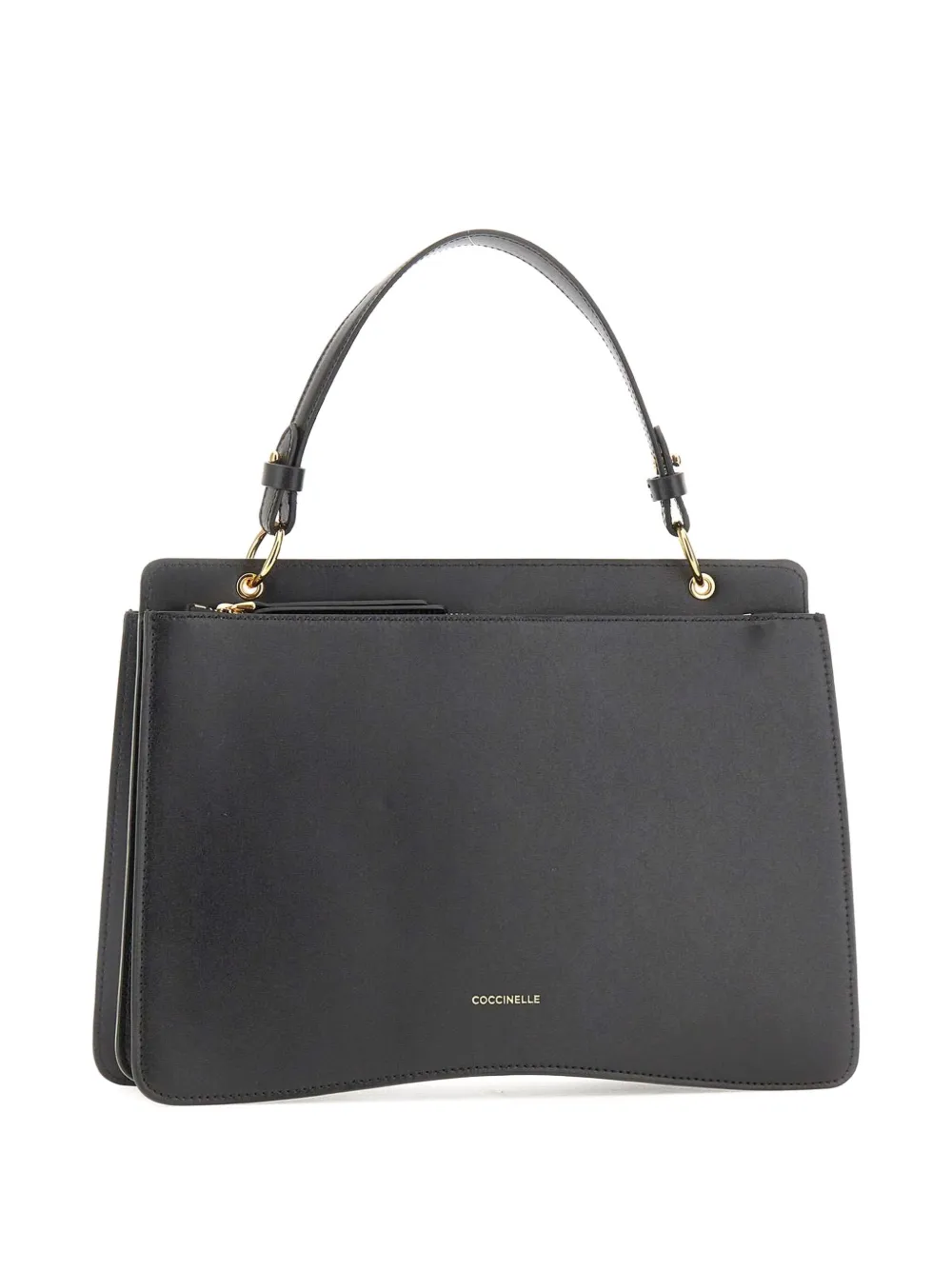 Coccinelle C-logo top tote bag - Zwart