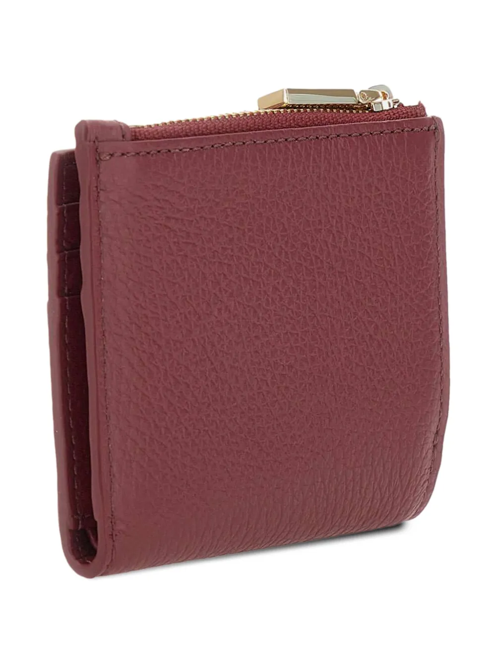 Coccinelle Leren portemonnee met knoopsluiting Rood