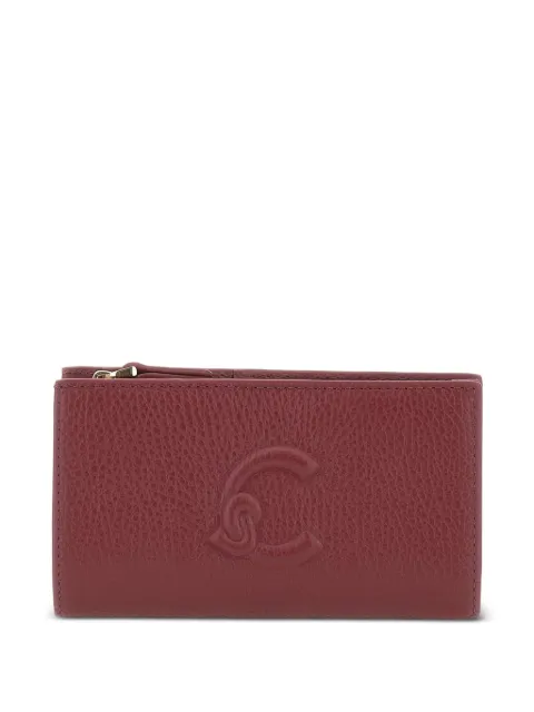 Coccinelle embossed logo leather wallet