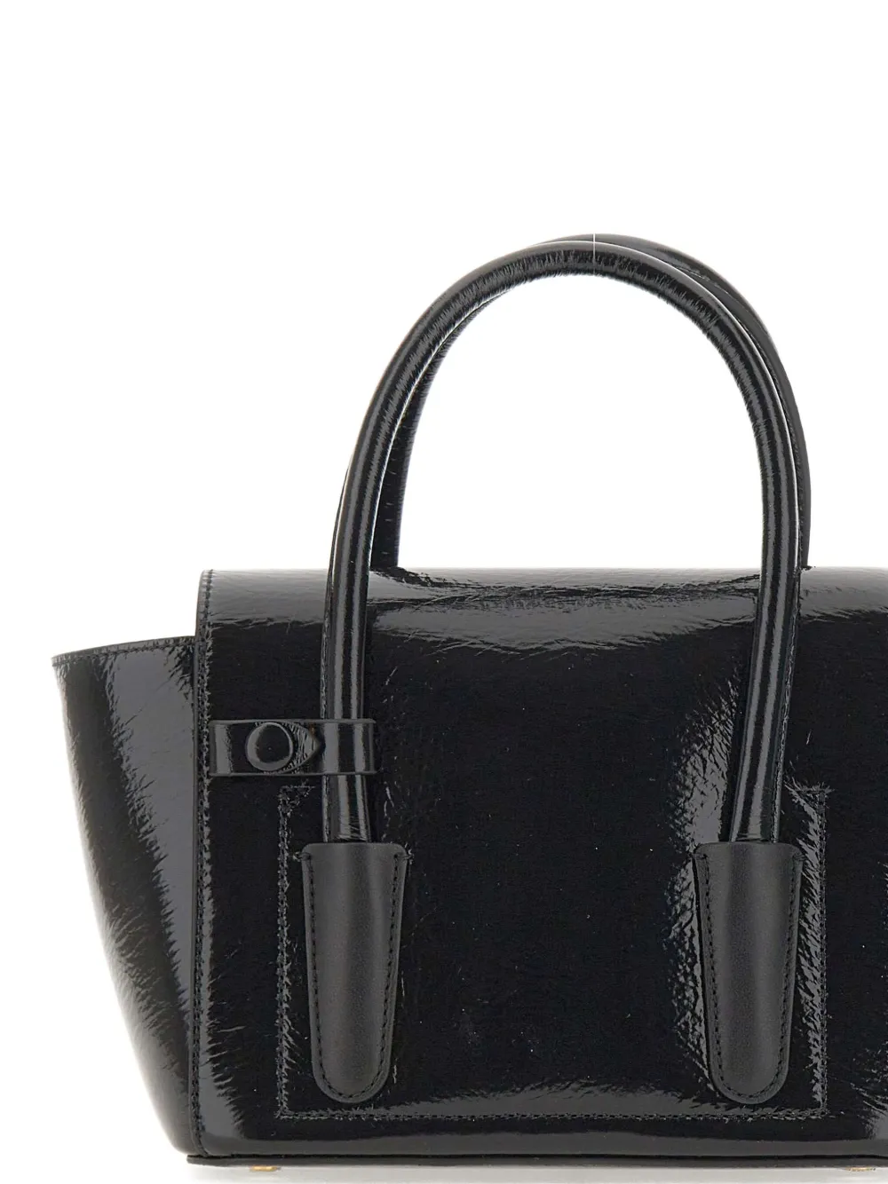 Coccinelle Shopper met klepzak Zwart