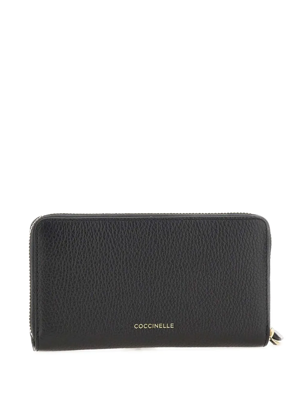 Coccinelle logo-embossed zip-around wallet | Black | Image 1