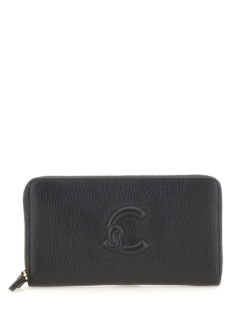 Coccinelle logo-embossed zip-around wallet | Black | Image 1