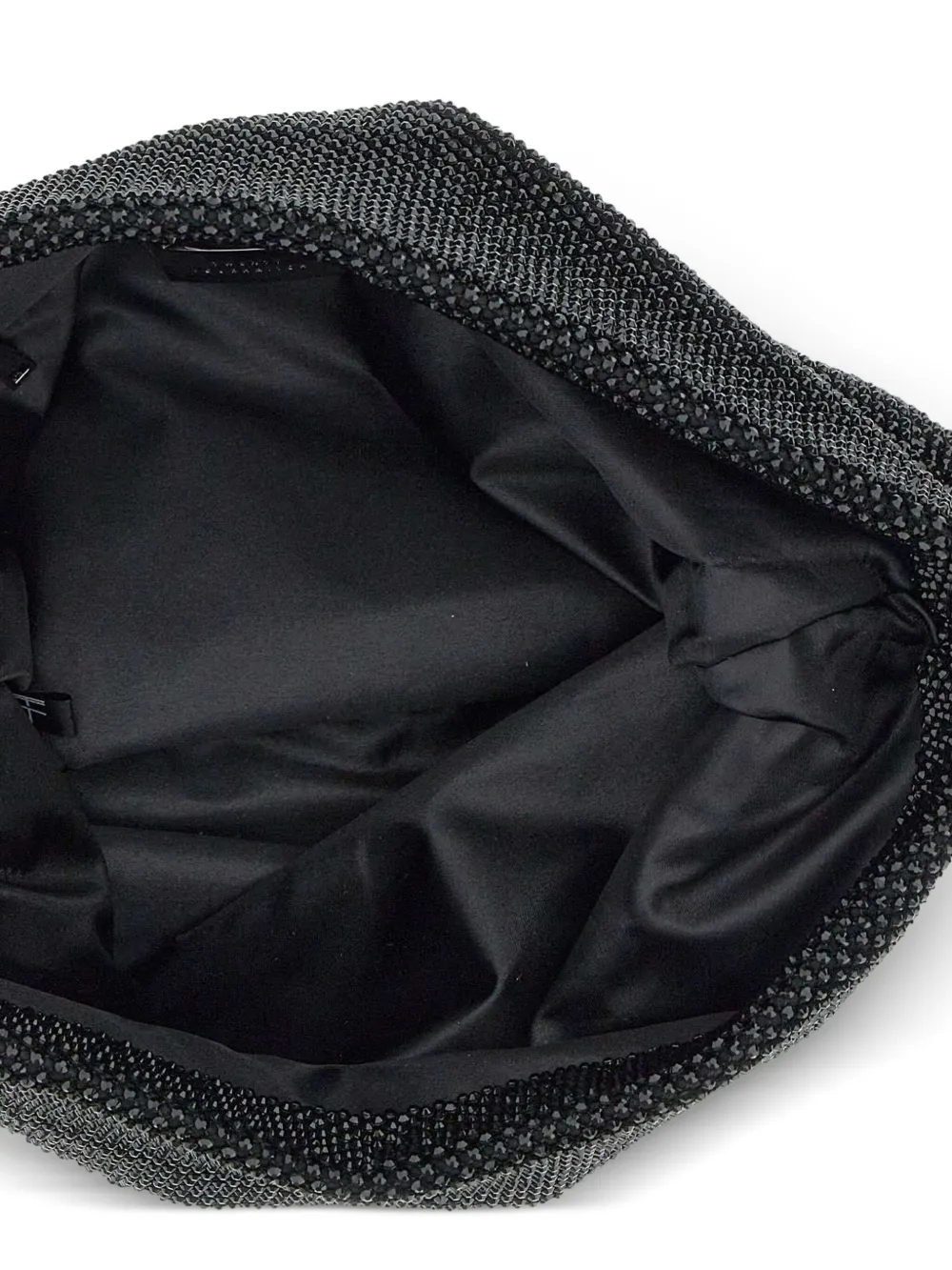 TWENTY FOURHAITCH Clutch verfraaid met stras Zwart