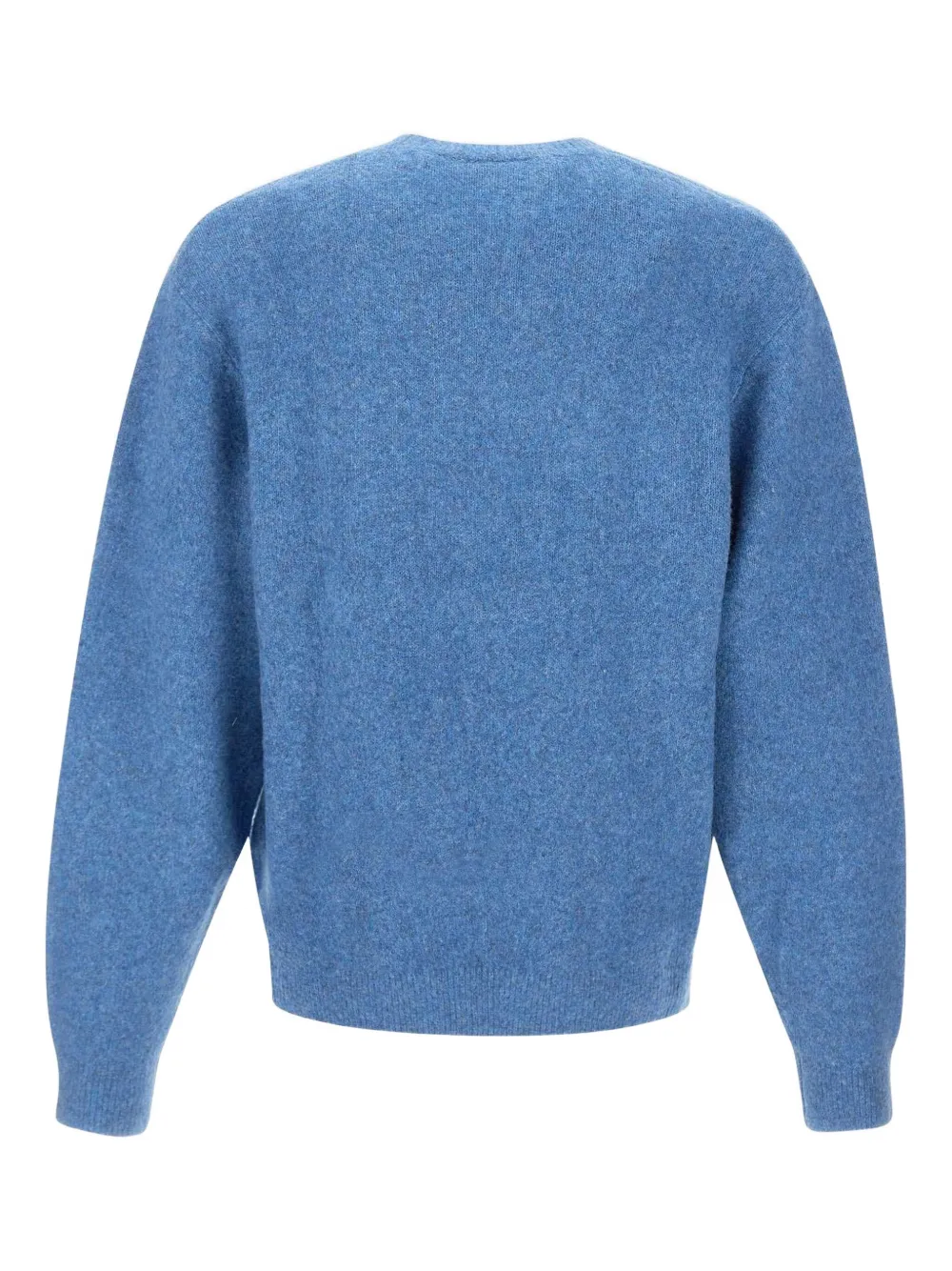 Carhartt WIP Cutis trui met geribbelde afwerking en geborduurd logo Blauw