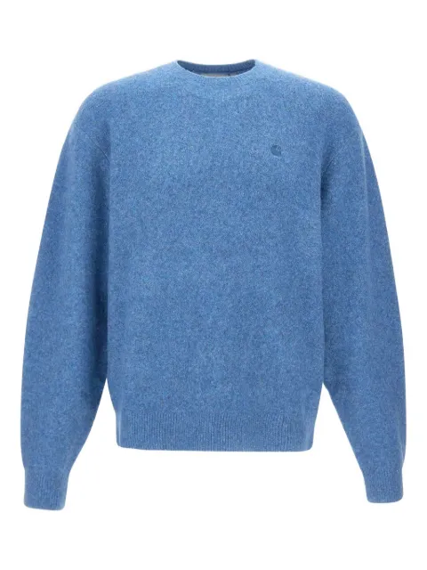 Carhartt WIP Curtis embroidered logo ribbed-hem sweater